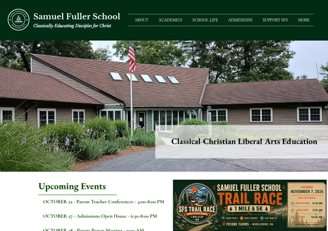 Samuel Fuller School &mdash; original site