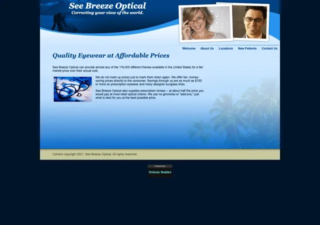 See Breeze Optical — original site