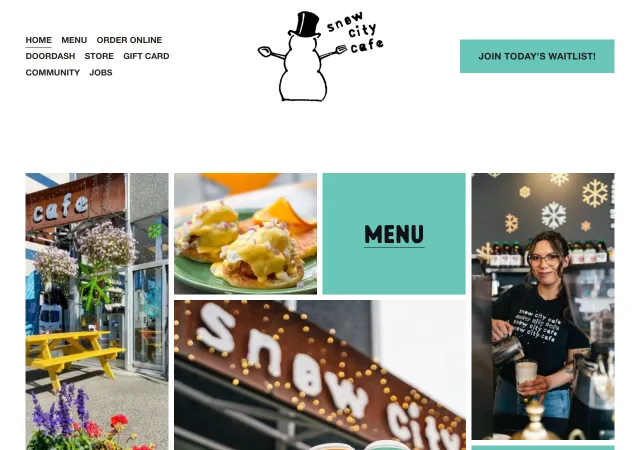 Snow City Cafe — original site