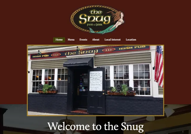 The Snug — original site