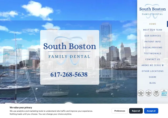 South Boston Family Dental &mdash; your current site