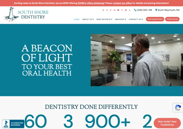 South Shore Dentistry — original site