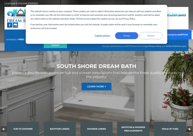 South Shore Dream Bath — original site