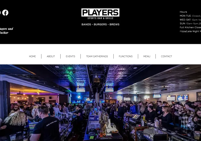 Players Sports Bar & Grille — old site