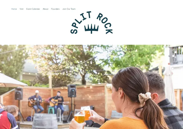 Split Rock Beer Garden — original site