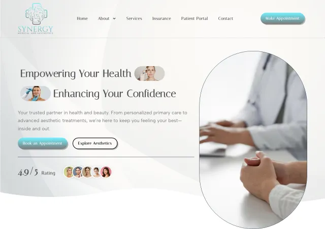 Synergy Medical & Aesthetics — original site