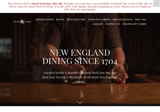 The Red Lion Tavern — original site