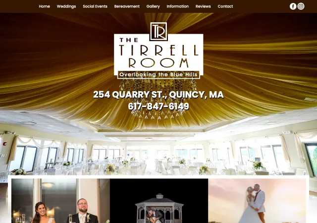 The Tirrell Room — original site