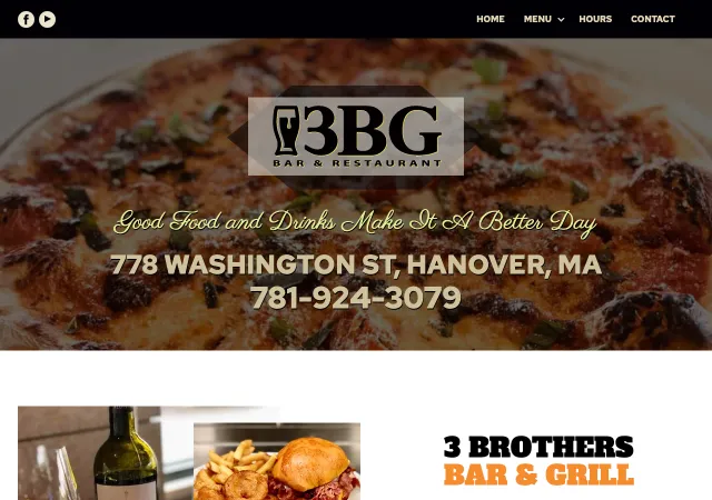 3 Brothers Bar & Grill — original site