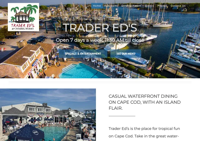 Trader Ed's Restaurant — original site