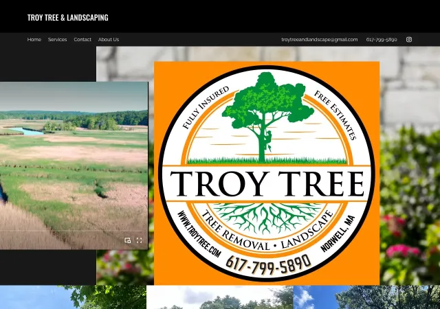 Troy Tree & Landscaping — original site