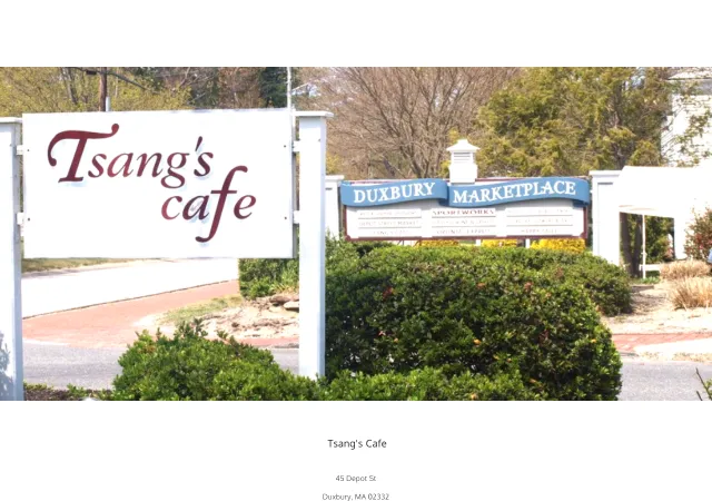 Tsang's Cafe — original site