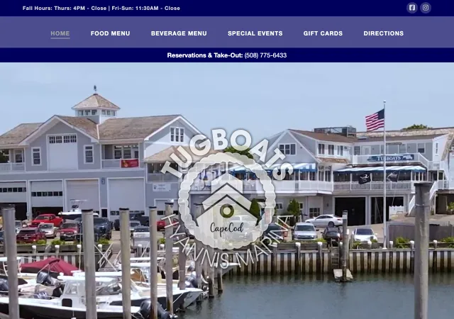 Tugboats Hyannis Harbor — original site