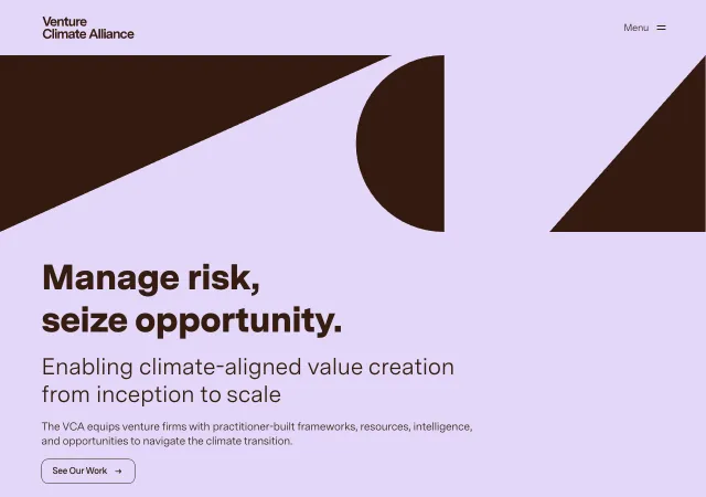 Venture Climate Alliance — original site