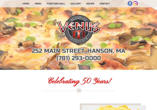 Venus III Restaurant & Bar — original site