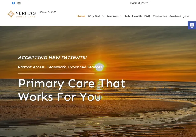 Veritas Direct Care — original site