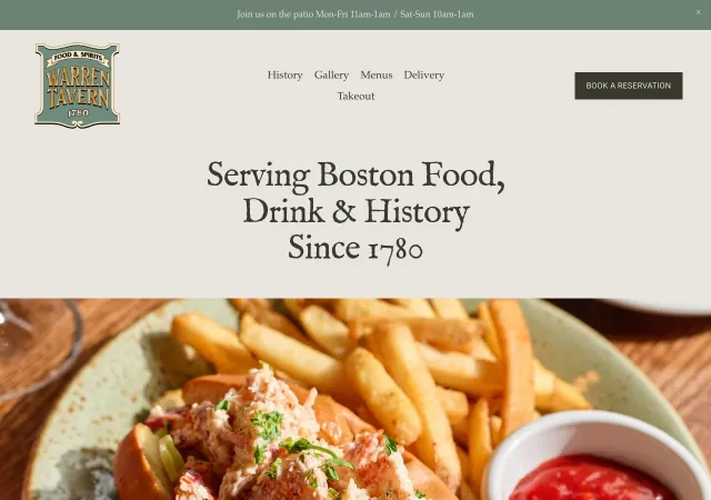 Warren Tavern — original site