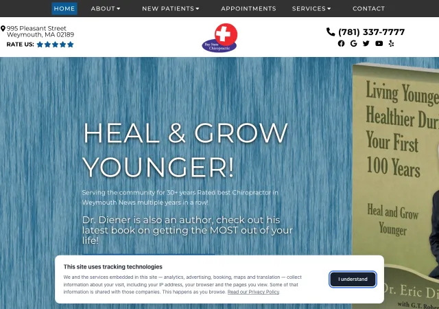 Bay State Chiropractic — old site