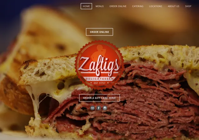 Zaftigs Delicatessen — original site