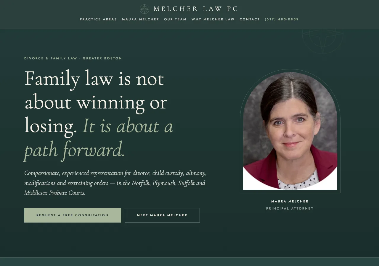 Melcher Law PC &mdash; your new site