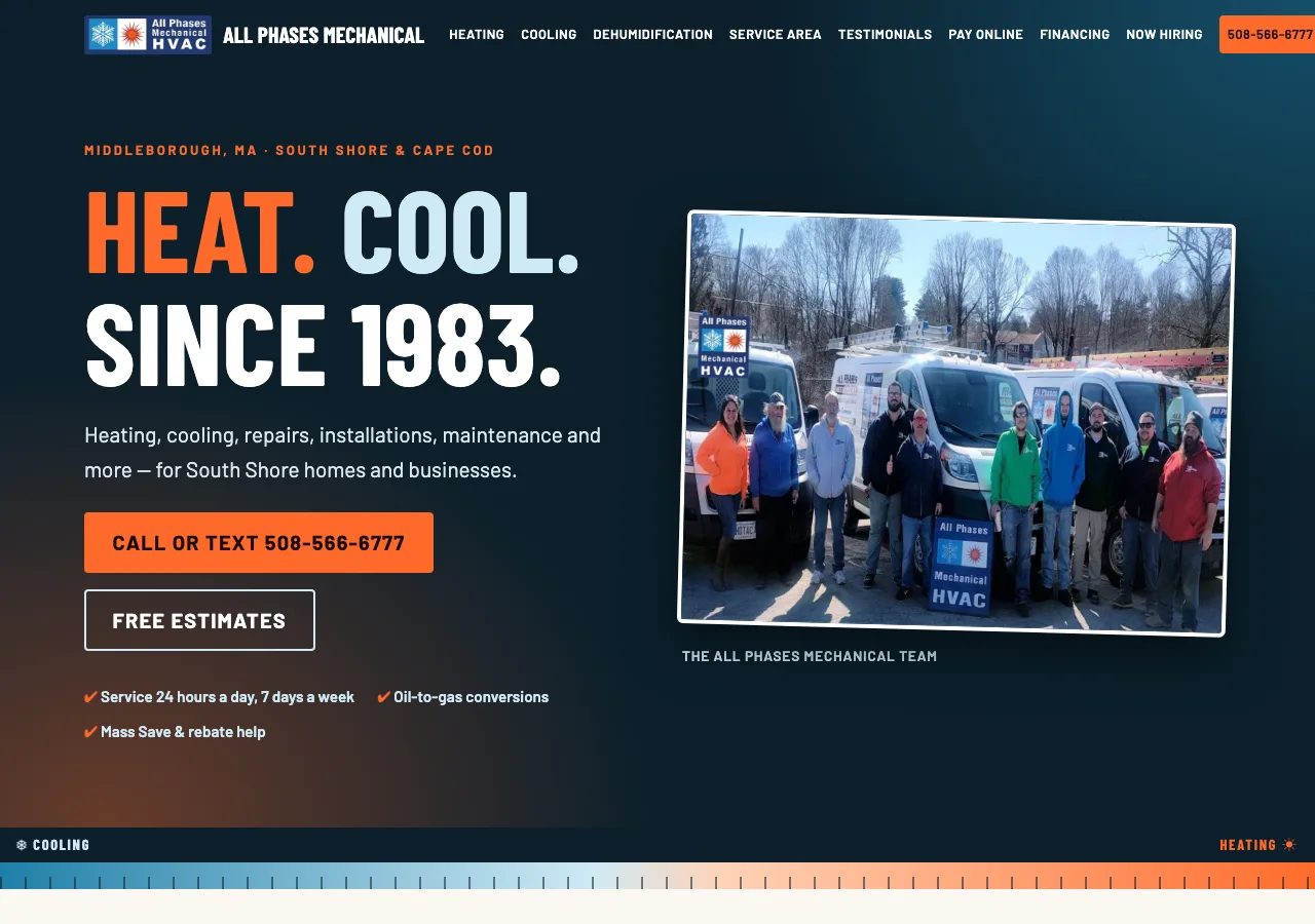 All Phases Mechanical &mdash; your new site