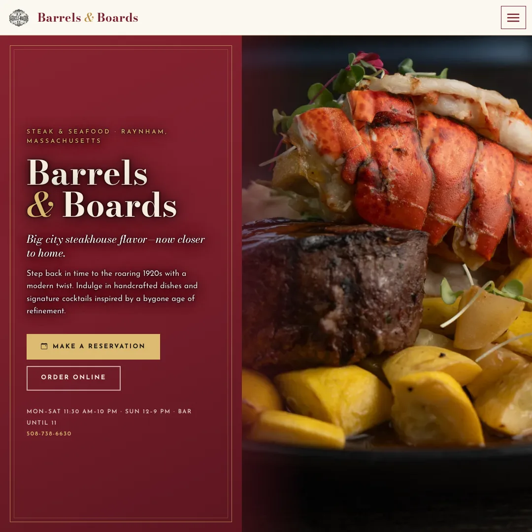 Barrels and Boards — new site