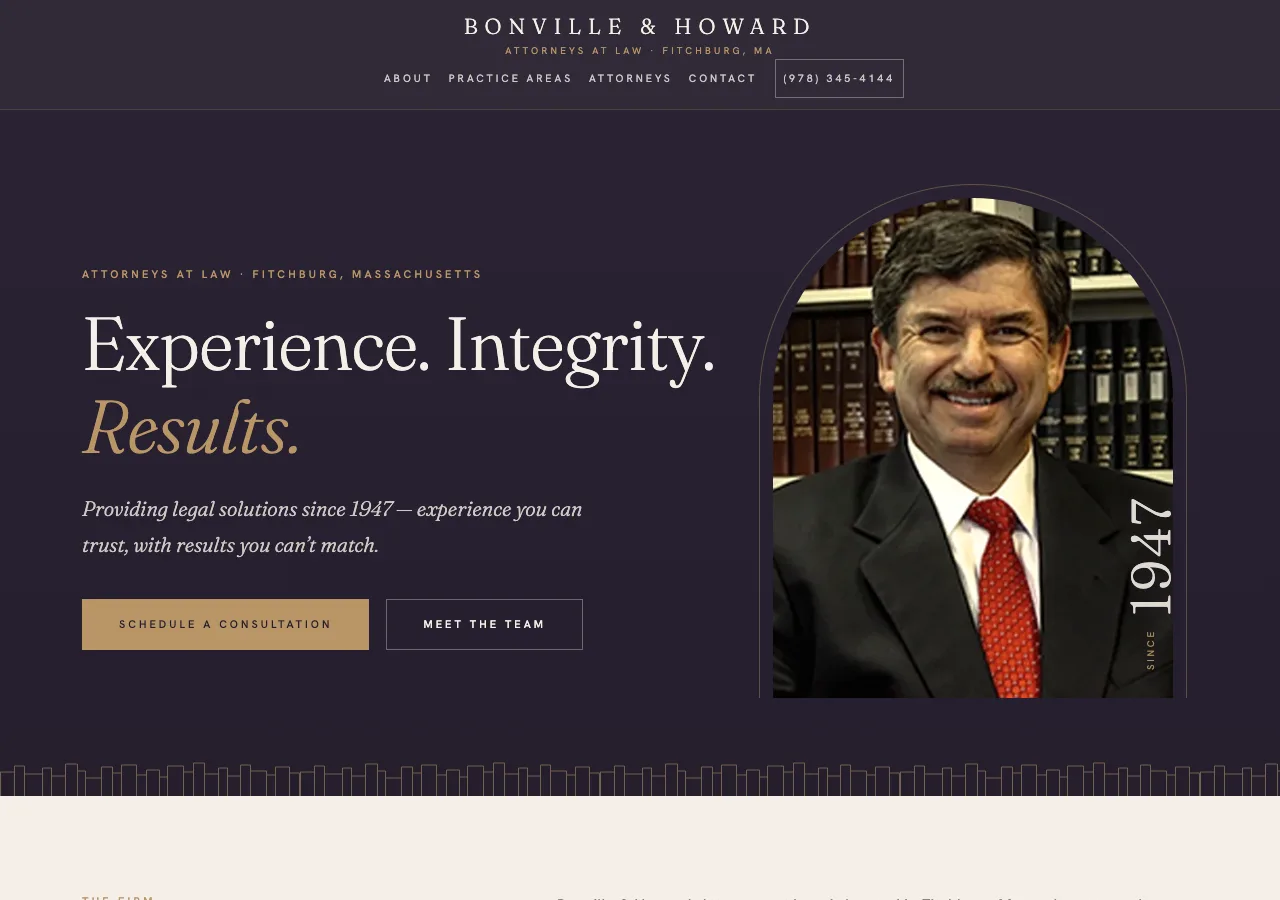 Bonville & Howard &mdash; your new site