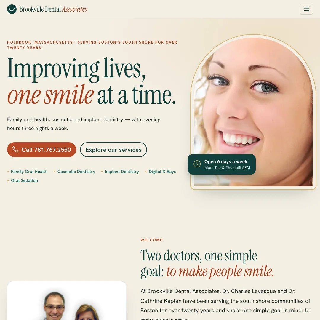 Brookville Dental Associates — new site