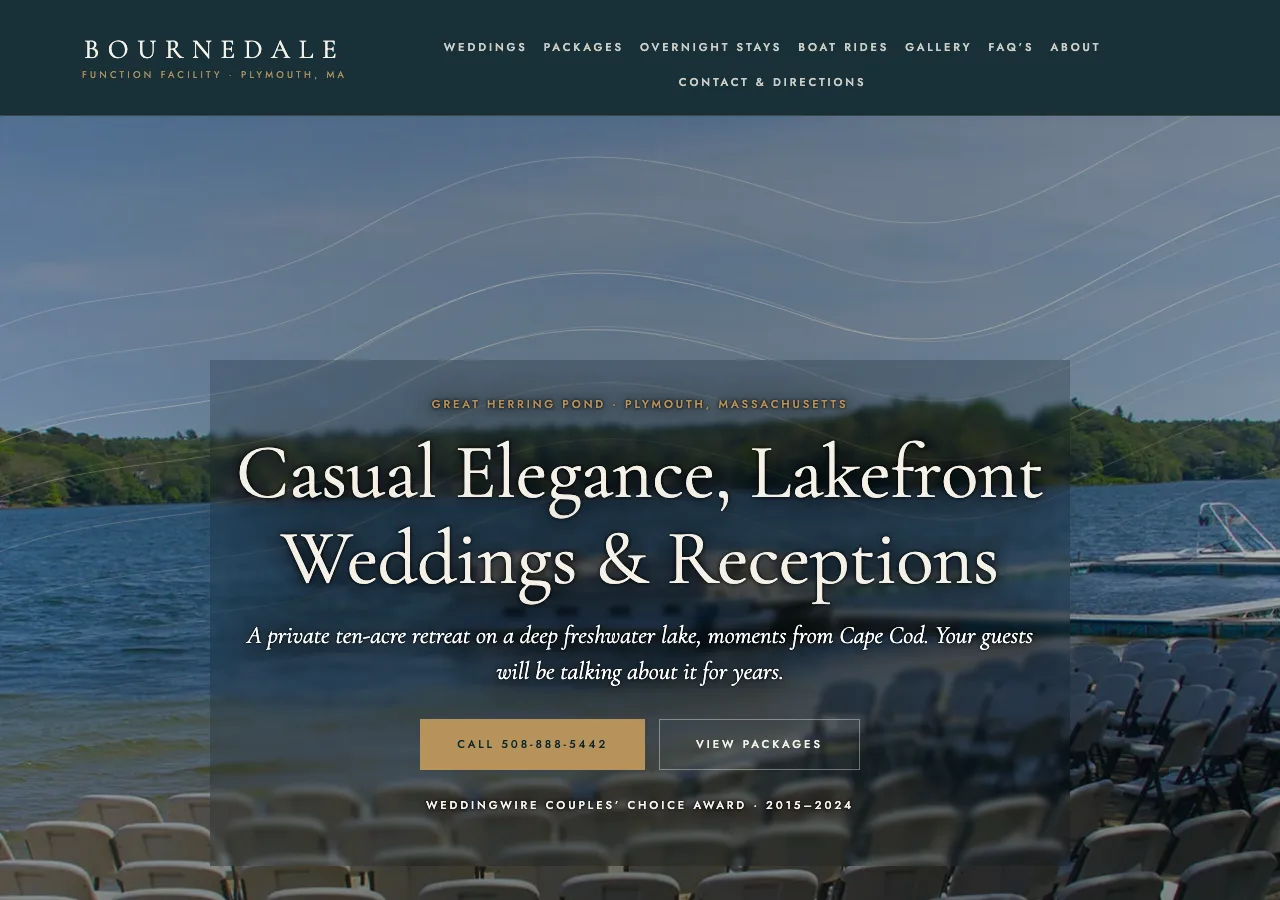 Bournedale Function Facility &mdash; your new site