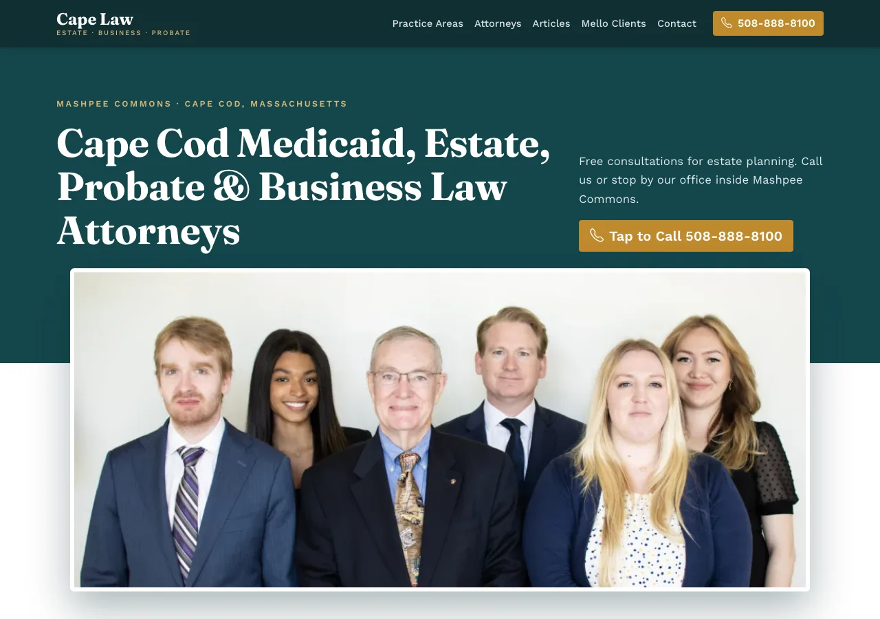Cape Law — new site