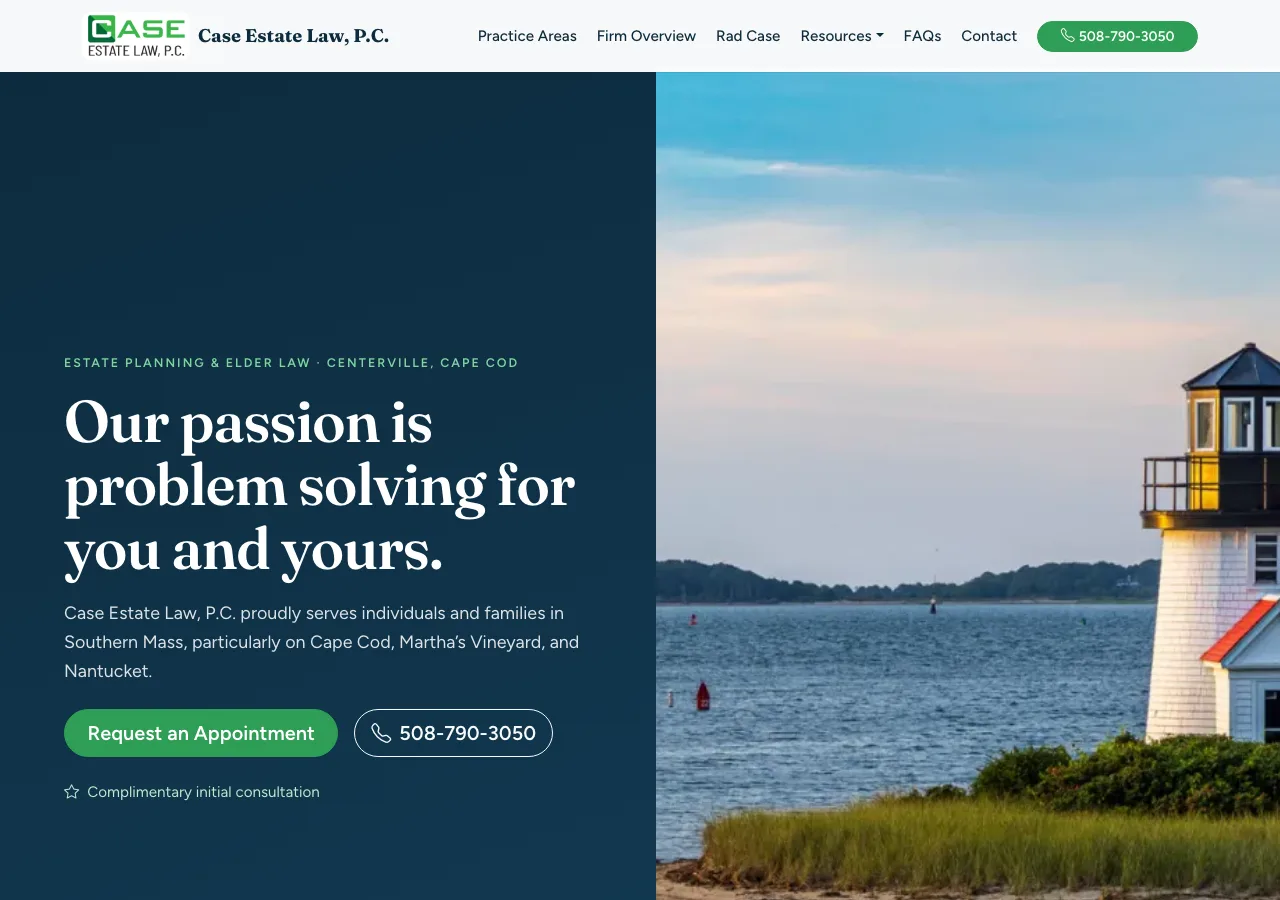 Case Estate Law, P.C. — new site