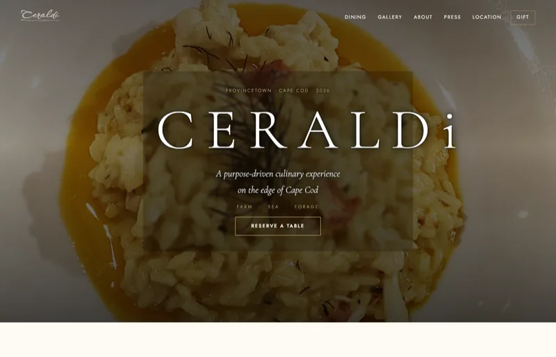 CERALDi — new site by Wicked Fast Web