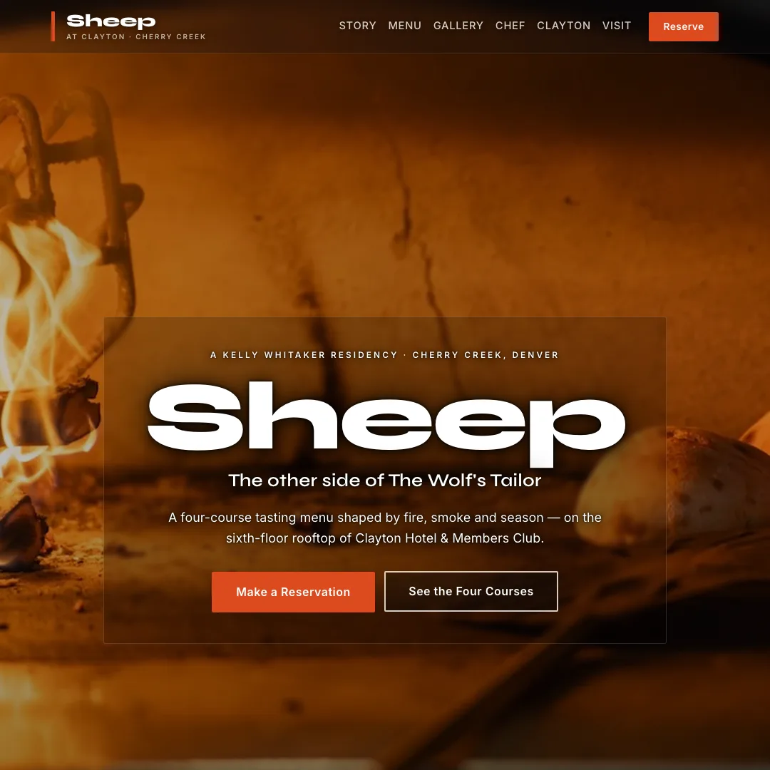 Sheep at Clayton — new site by Wicked Fast Web