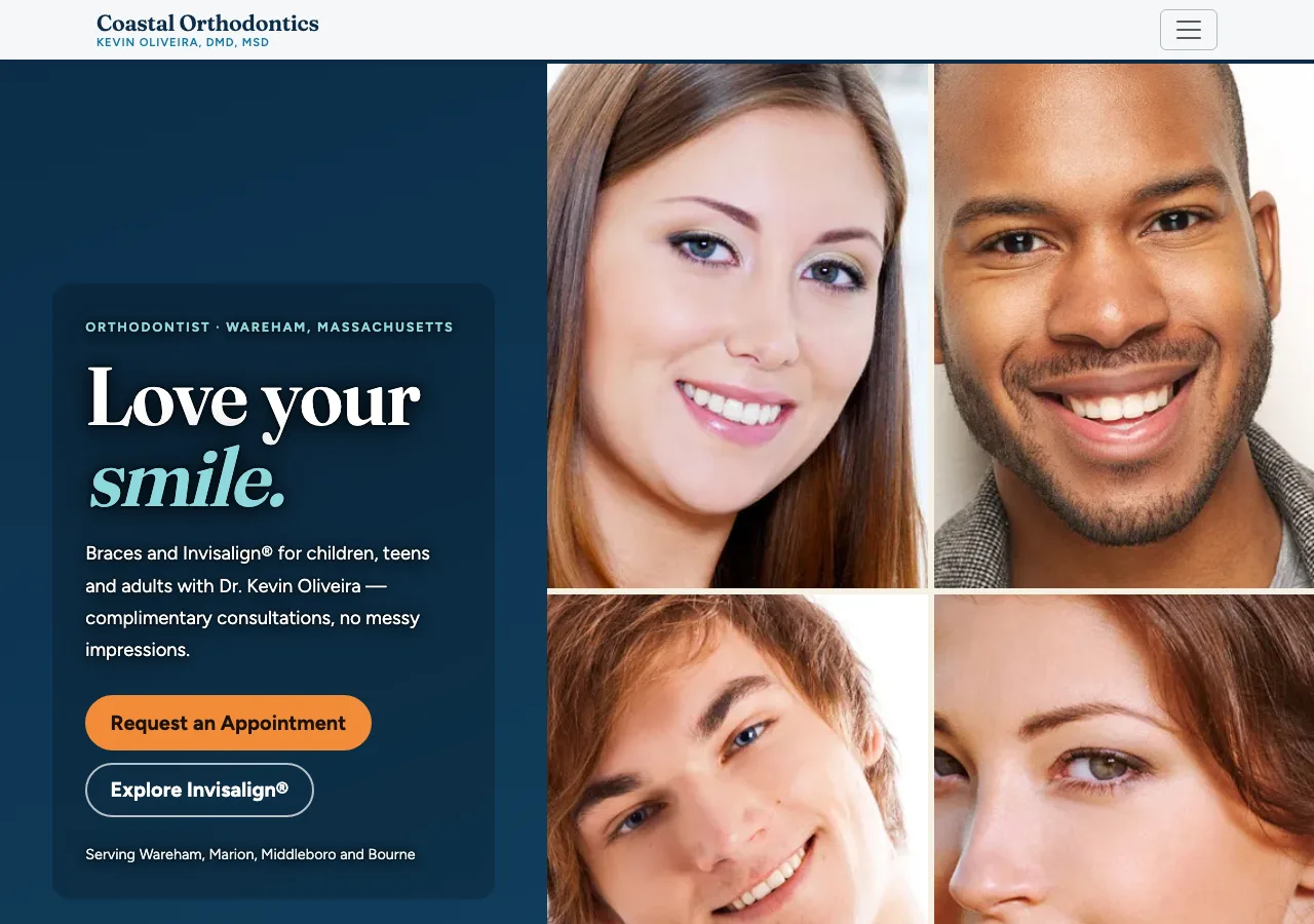 Coastal Orthodontics — new site