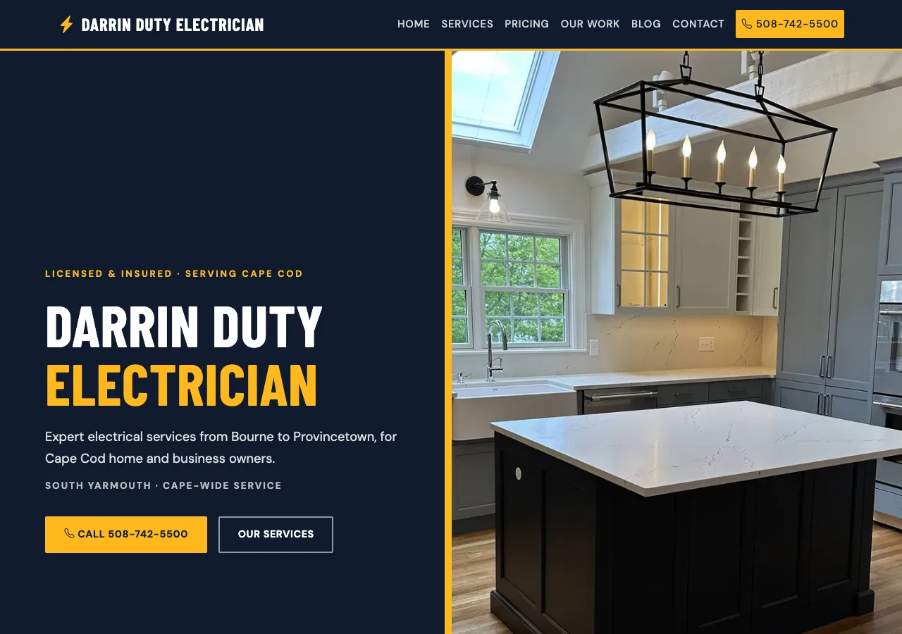 Darrin Duty Electrician — new site
