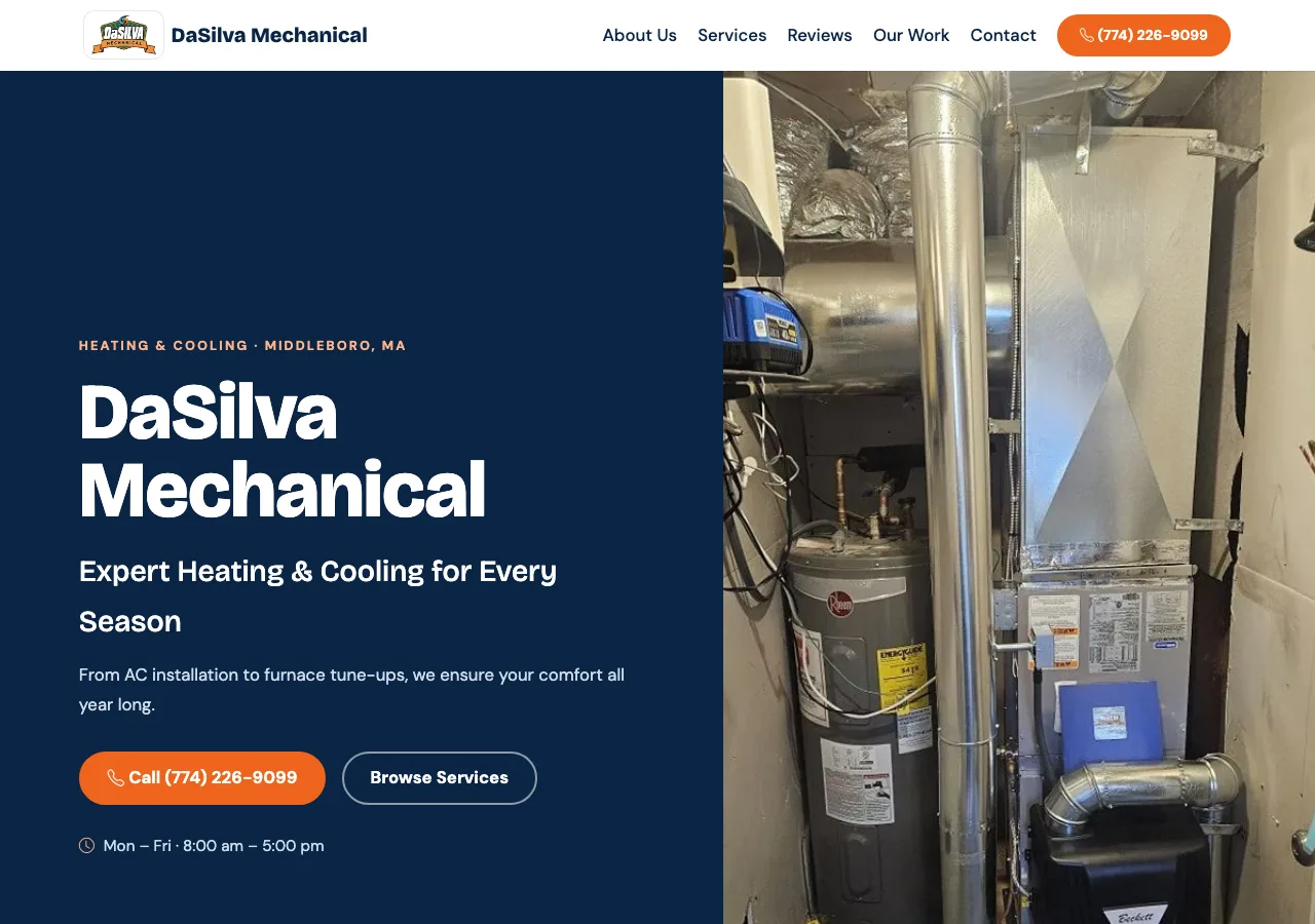 DaSilva Mechanical — new site