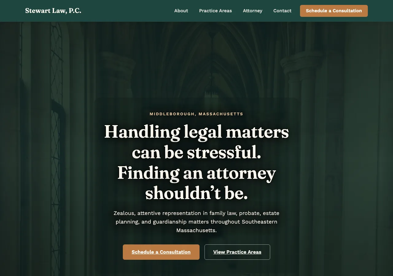 Stewart Law, P.C. — new site
