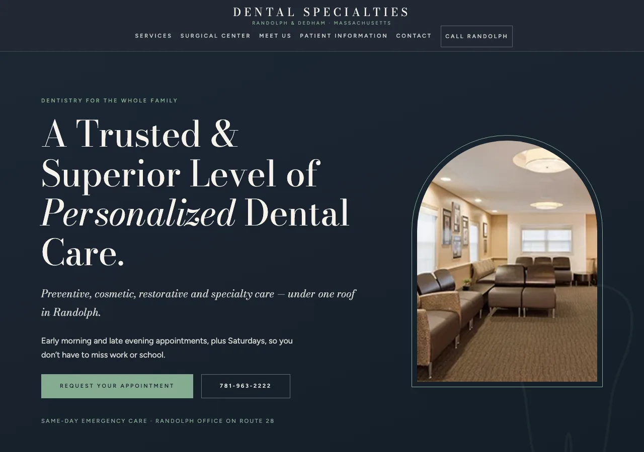 Dental Specialties Inc &mdash; your new site