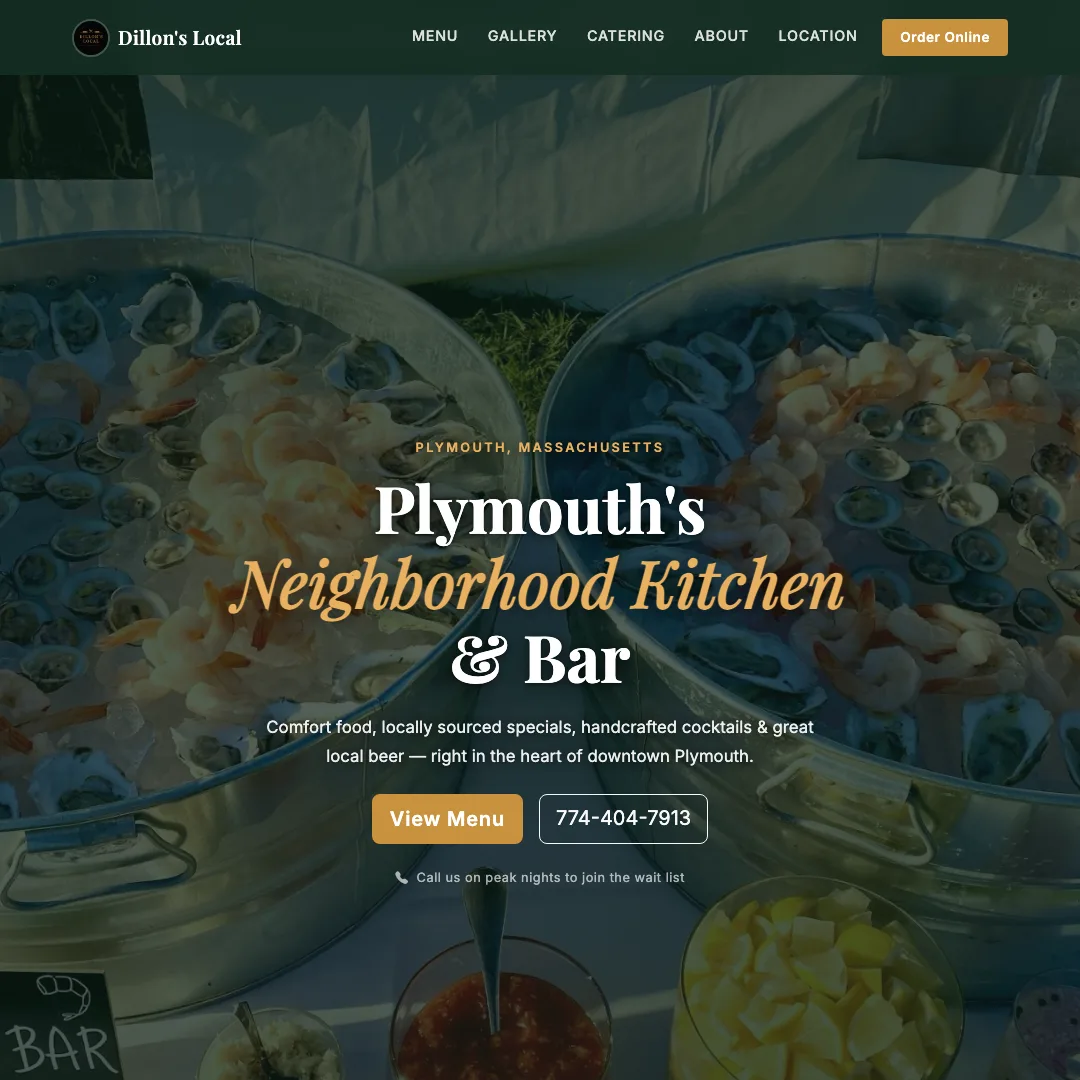 Dillon's Local — new Wicked Fast site