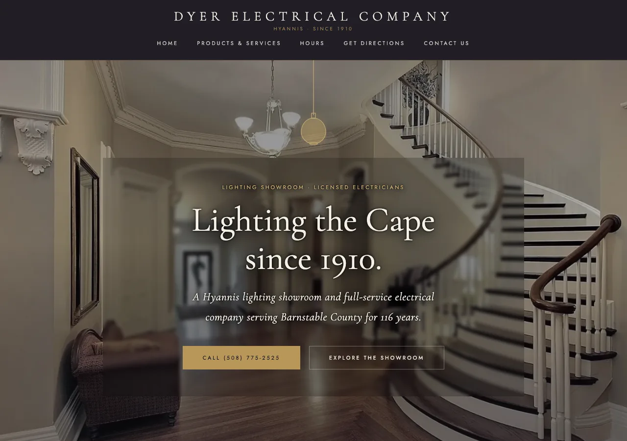 Dyer Electrical Company &mdash; your new site