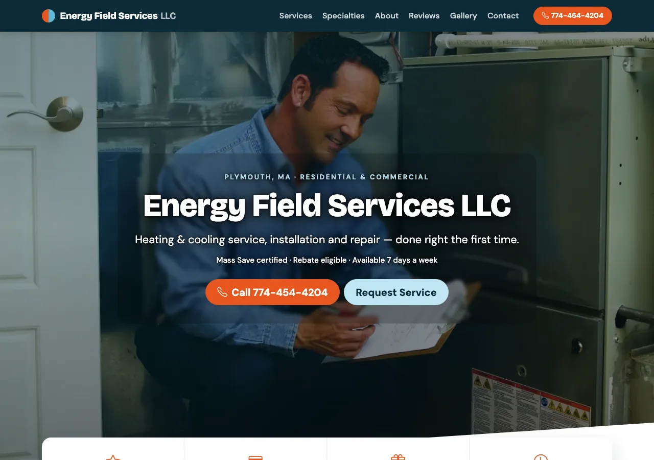 Energy Field Services LLC — new site