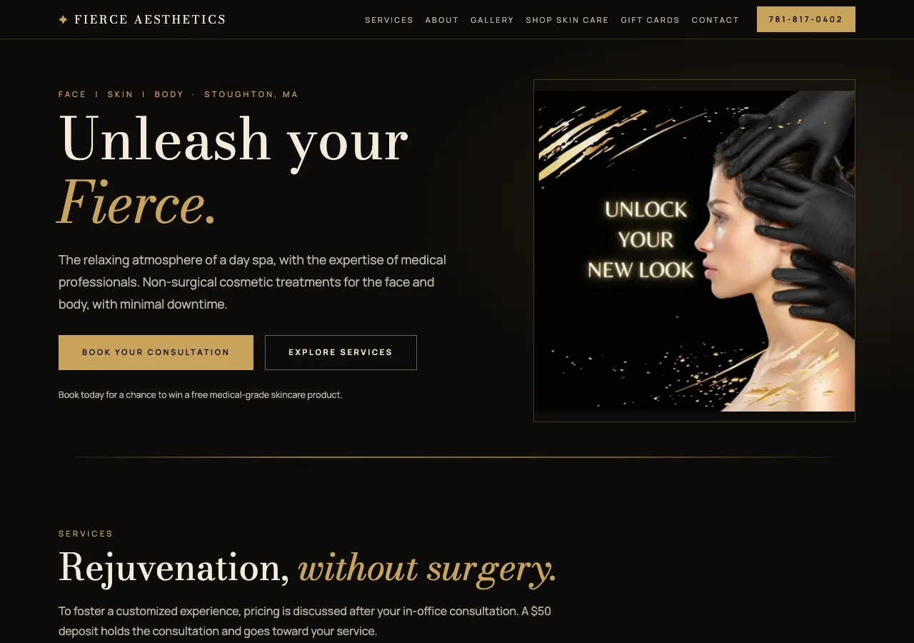 Fierce Aesthetics &mdash; your new site