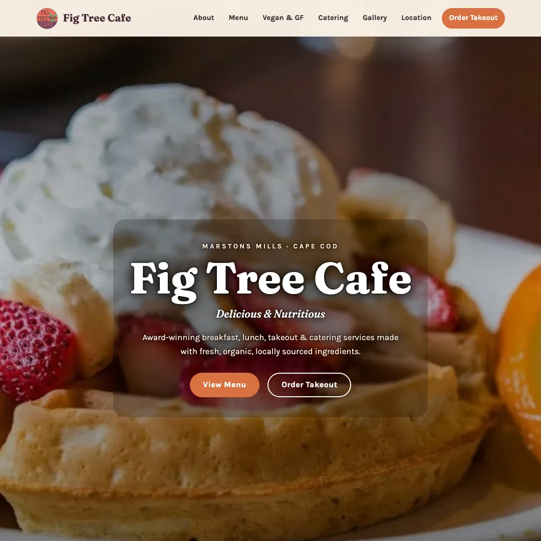 Fig Tree Cafe — new site