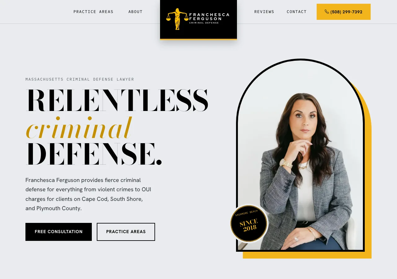 Franchesca M. Ferguson — new site by Wicked Fast Web