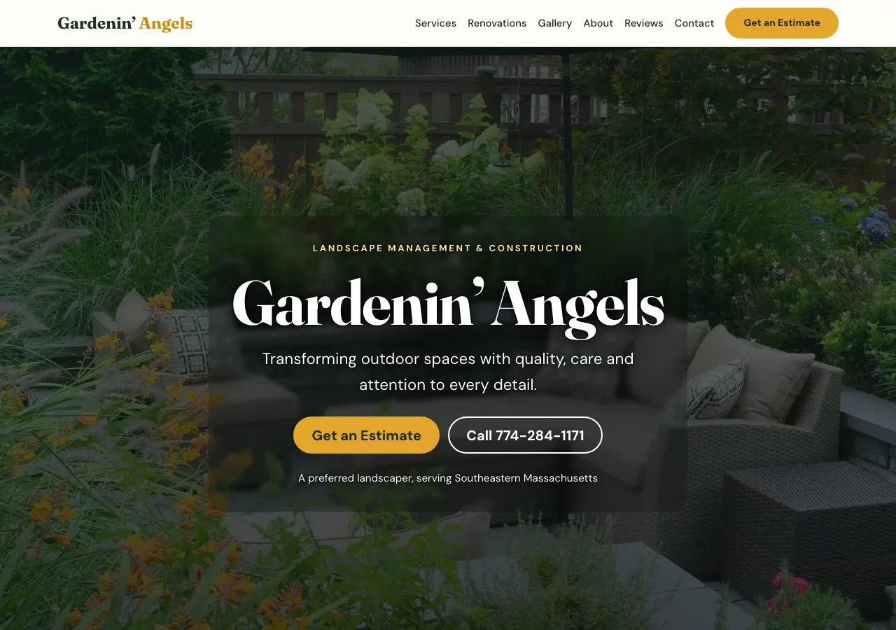 Gardenin' Angels — new site