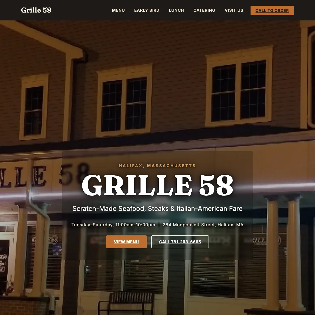 Grille 58 — new site