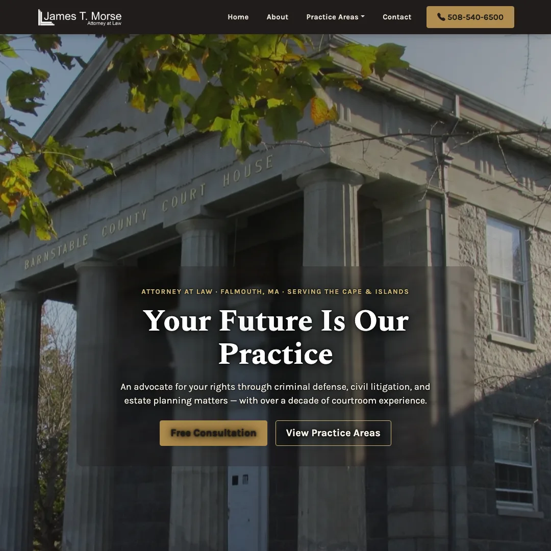 James T. Morse Law — new site