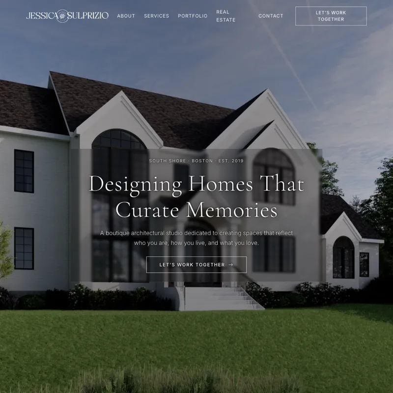 Jessica Sulprizio Architect — new site by Wicked Fast Web