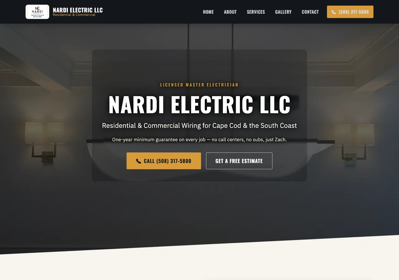 Nardi Electric LLC — new site