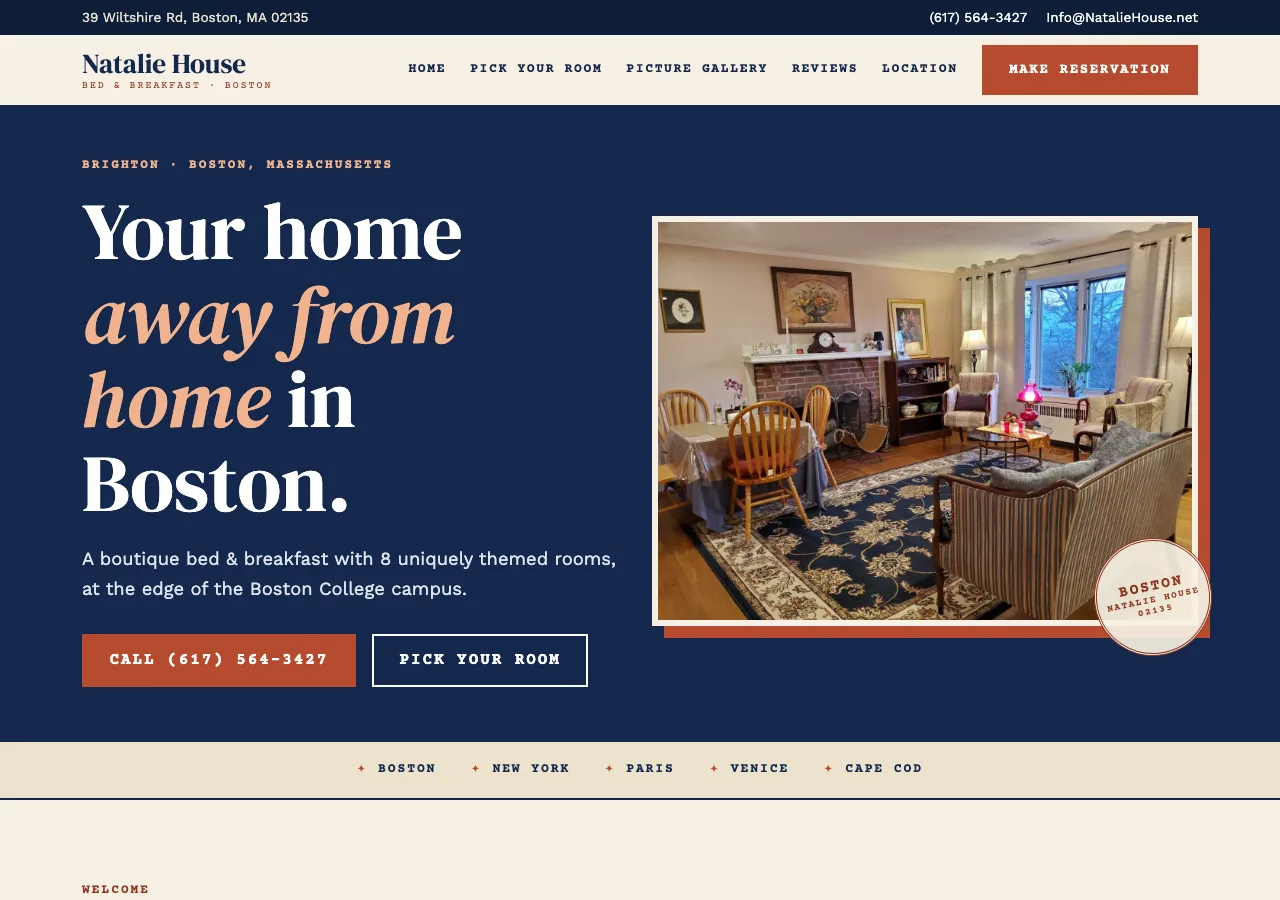 Natalie House &mdash; your new site